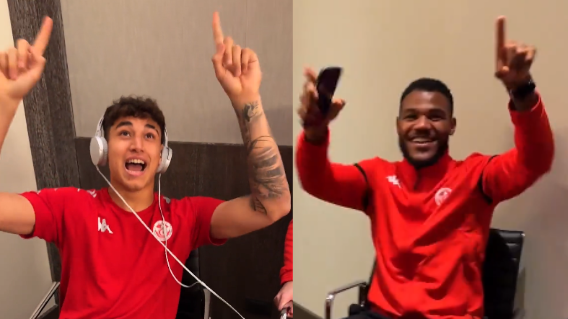 Video: los jugadores de Túnez cantaron "Muchachos" en la previa del partido ante Brasil