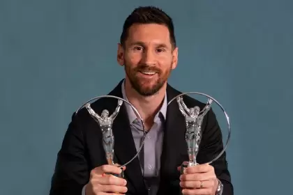 Lionel Messi ganó el Premio Laureus a mejor deportista del año