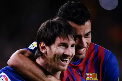 El emotivo mensaje que Messi le dedic a Busquets tras anunciar su salida del Barcelona