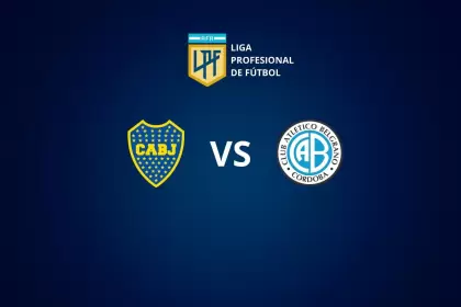 Boca vs Belgrano disputarán la decimosexta fecha de la Liga Profesional del fútbol argentino