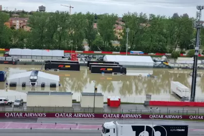 Fórmula 1: suspenden el Gran Premio de Emilia Romagna debido a las condiciones meteorológicas