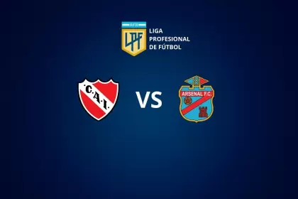 Independiente vs Arsenal disputarn la decimosptima fecha de la Liga Profesional del ftbol argentino