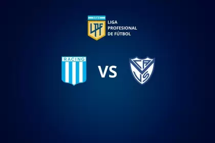 Racing vs Vélez disputarán la decimoséptima fecha de la Liga Profesional del fútbol argentino