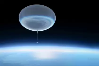 Un globo de la NASA cayó en Santa Cruz