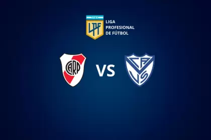 River vs Vélez disputarán la decimoctava fecha de la Liga Profesional de Fútbol