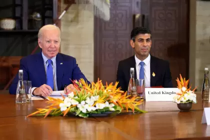 Joe Biden se reunirá con Rishi Sunak
