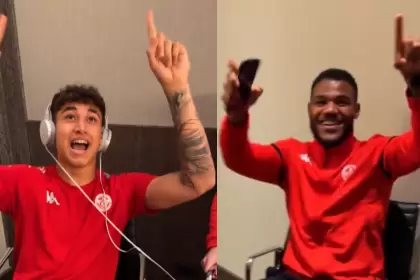 Video: los jugadores de Tnez cantaron "Muchachos" en la previa del partido ante Brasil