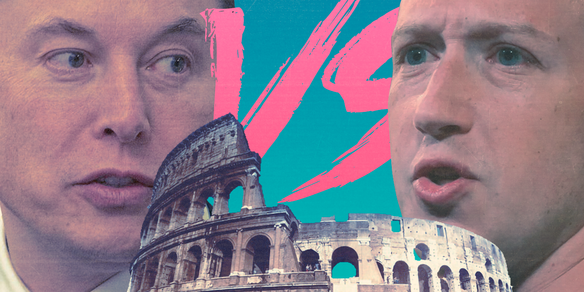 ¿La pelea del siglo? Elon Musk y Mark Zuckerberg podrían enfrentarse en el Coliseo romano