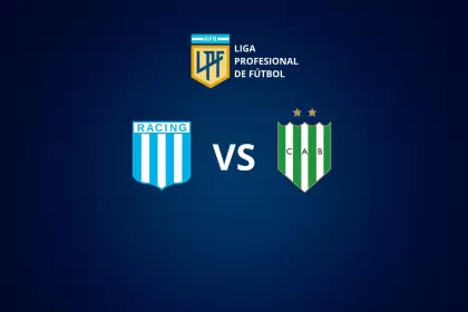 Racing vs Banfield disputarn la decimonovena fecha de la Liga Profesional del ftbol argentino