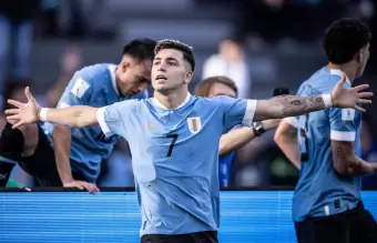 El gol de Uruguay fue anotado por Anderson Duarte