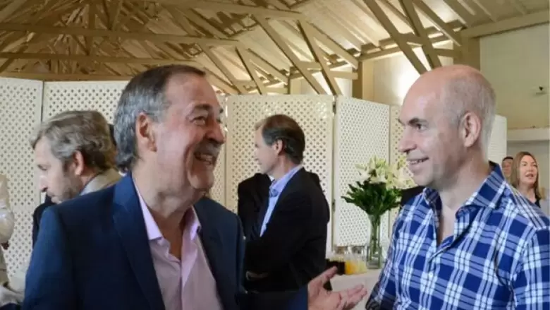 Juan Schiaretti, gobernador de Córdoba, y Horacio Rodríguez Larreta.