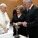 El Papa se reuni con Daz-Canel