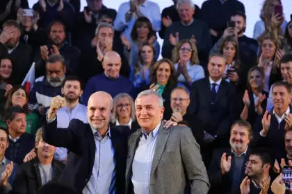 Horacio Rodríguez Larreta y Gerardo Morales presentaron este martes sus propuestas de campaña.