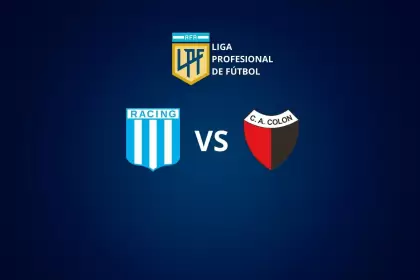 Racing vs Colón disputarán la vigesimosegunda fecha de la Liga Profesional de Fútbol