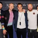 Roger Federer se subi al escenario en un show de Coldplay y revolucion a sus fanticos