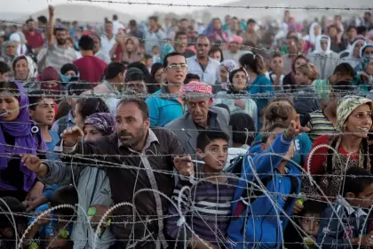 Pedidos récords de asilos en Europa