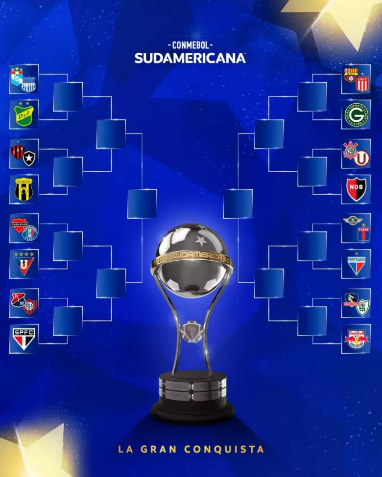 El cuadro de la Copa Sudamericana 2023