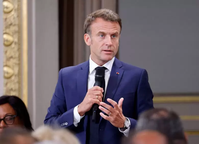 El presidente de Francia Emmanuel Macron se mostr decidido a gestionar el regreso de la Frmula 1 a su pas