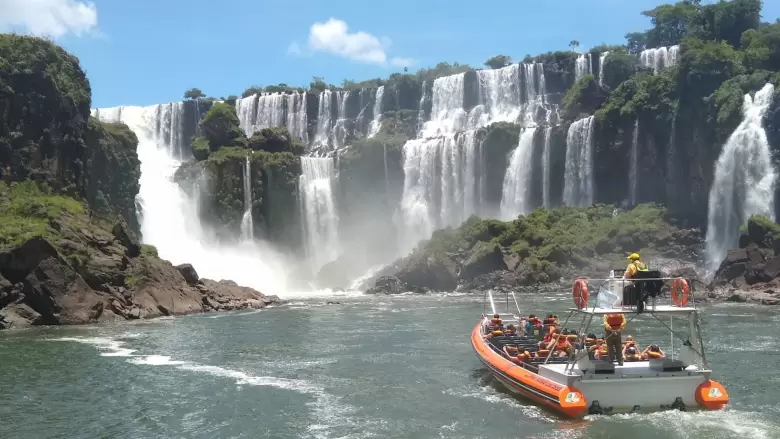 Las Cataratas del Iguaz en Misiones.