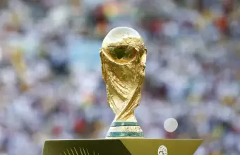La Copa del Mundo, esa que todos los jugadores quieren levantar.