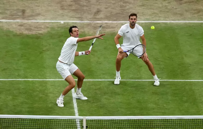 Horacio Zeballos y Marcel Granollers son finalistas en dobles de Wimbledon