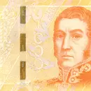 Lanzan nuevo billete de $ 1.000 con la imagen de San Martín y "estrictas medidas de seguridad"