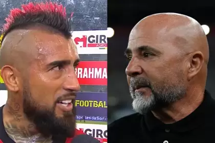 Vidal vs Sampaoli
