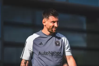 Nueva etapa: las primeras imágenes de Lionel Messi entrenando en el Inter Miami