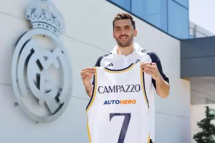 Facundo Campazzo regresó al Real Madrid tras su frustrado paso por la NBA
