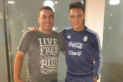 Mario Martínez es el padre del futbolista campeón del mundo Lautaro