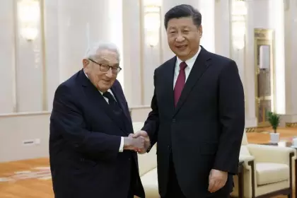 En un ao especial, Henry Kissinger volvi a China