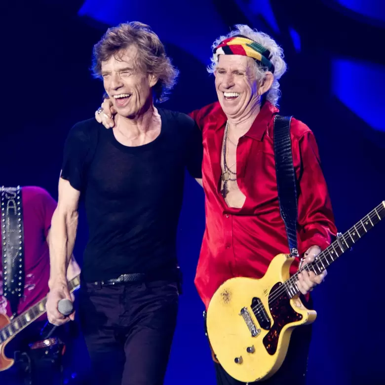 Mick Jagger y su eterno socio: Keith Richards