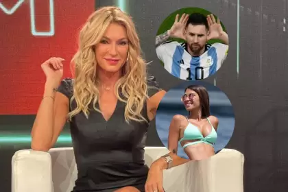 La mujer de Diego Latorre habl de la mujer de Lionel Messi.