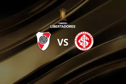 River vs Internacional se enfrentan por los octavos de final de la Copa Libertadores
