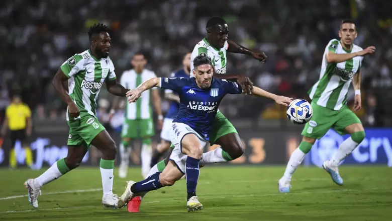 Racing cayó por 4 a 2 en la vuelta y está obligado a ganar por al menos dos goles de diferencia