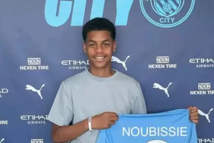 Noubissie pasar a formar parte del equipo Sub-16 del Manchester City