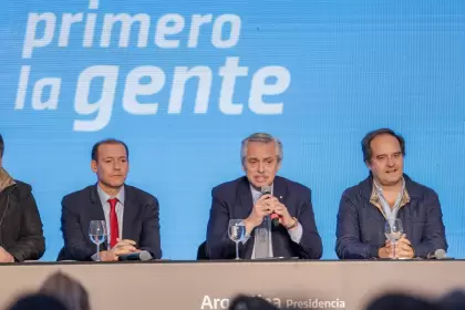 Alberto Fernández: "Básicamente no hablo porque no soy candidato, soy presidente"