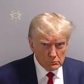 La "mug shot" de Donald J. Trump