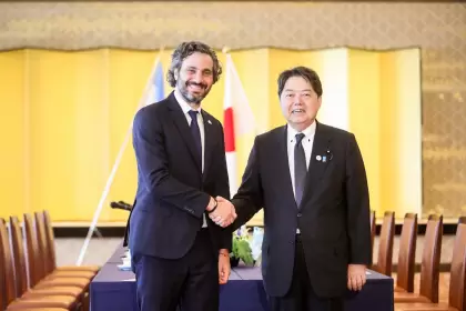 Santiago Cafiero se reunió con empresas japonesas para impulsar inversiones en la Argentina
