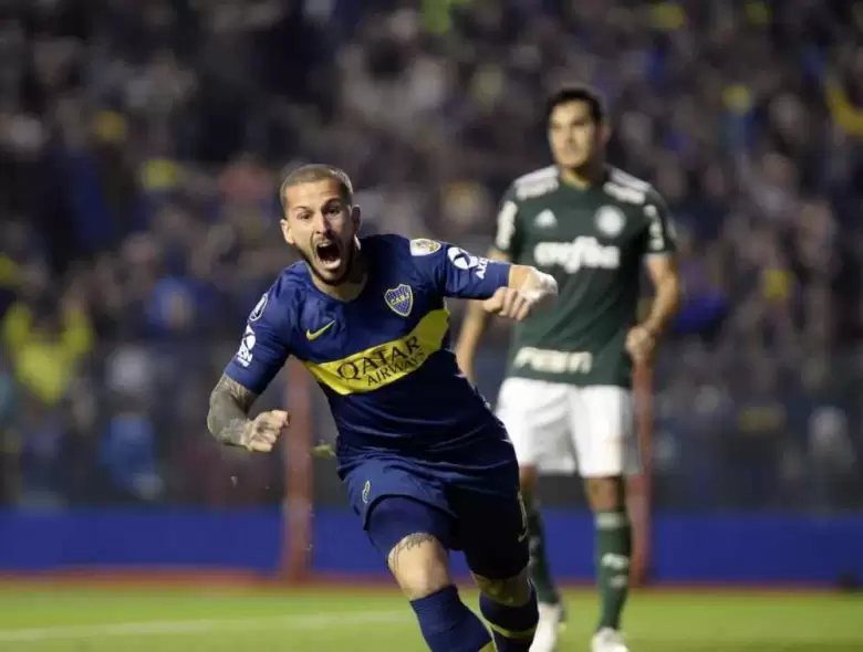 Darío Benedetto mostró toda su clase con tres golazos ante Palmeiras para meter a Boca en la final de la edición 2018