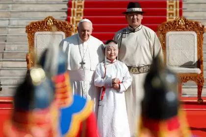 El Papa finalizó su viaje por Mongolia