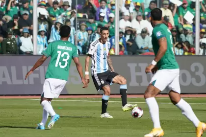 Di María fue clave en la goleada de Argentina sobre Bolivia por 3 a 0