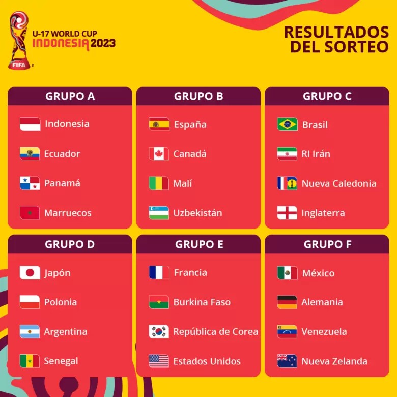 Semifinales Mundial Sub 17: fechas, horarios y dónde ver en vivo los  partidos de Indonesia 2023