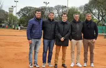 Agustín Calleri, Mariano Zabaleta, José Luis Giusti, Carlos Retegui y Santiago Pattyn