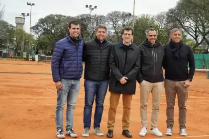 Agustín Calleri, Mariano Zabaleta, José Luis Giusti, Carlos Retegui y Santiago Pattyn