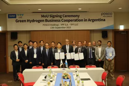 YPF S.A., YPF Luz e Y-TEC estuvieron presentes en H2 Meet 2023,
una de las conferencias de hidrógeno más importantes a nivel global
