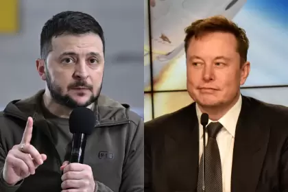 Ucrania y Elon Musk se cruzan en X