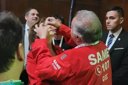 Bullrich fue atendida por el SAME en el medio del debate presidencial 2023
