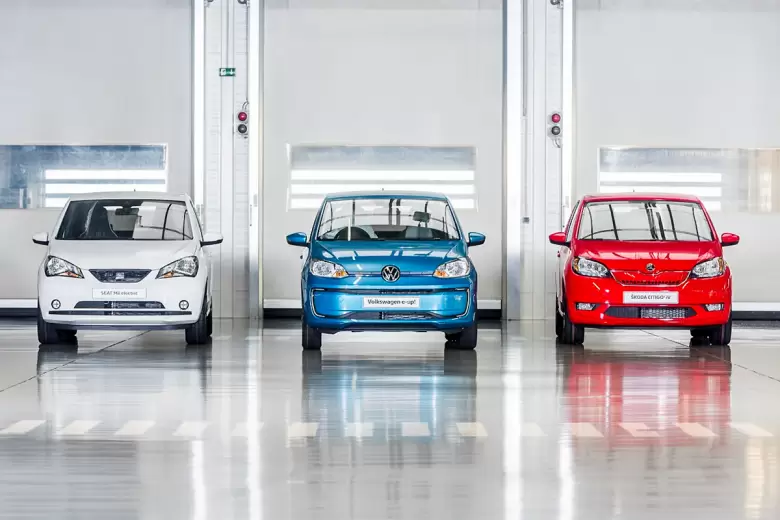 SEAT Mii, VW up! y Skoda Citigo fueron tres "hermanos" de la New Small Family del Grupo VW.