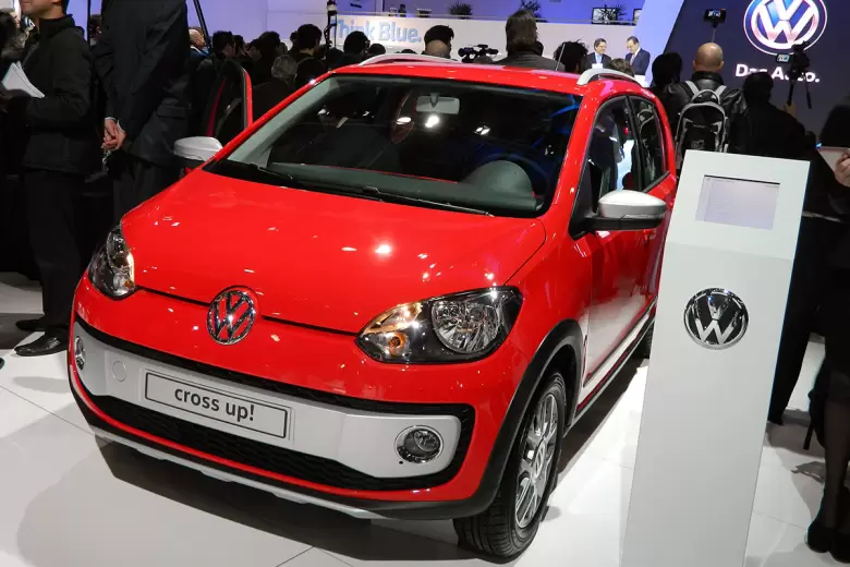 El VW cross up! se presentó en el Salón de Buenos Aires de 2015.